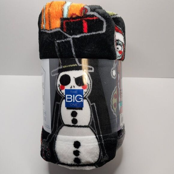 Disney Nightmare Before Christmas Blanket Throw | Jack Skellington, Fleece, Cozy - Picture 4 of 5